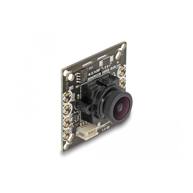 Delock Analoges CVBS Kameramodul mit HDR 2,1 Megapixel 130° V8 Fixfokus