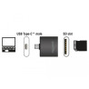 Delock USB Type-C™ SDHC / SDXC UHS-II / MMC Single Slot Card Reader