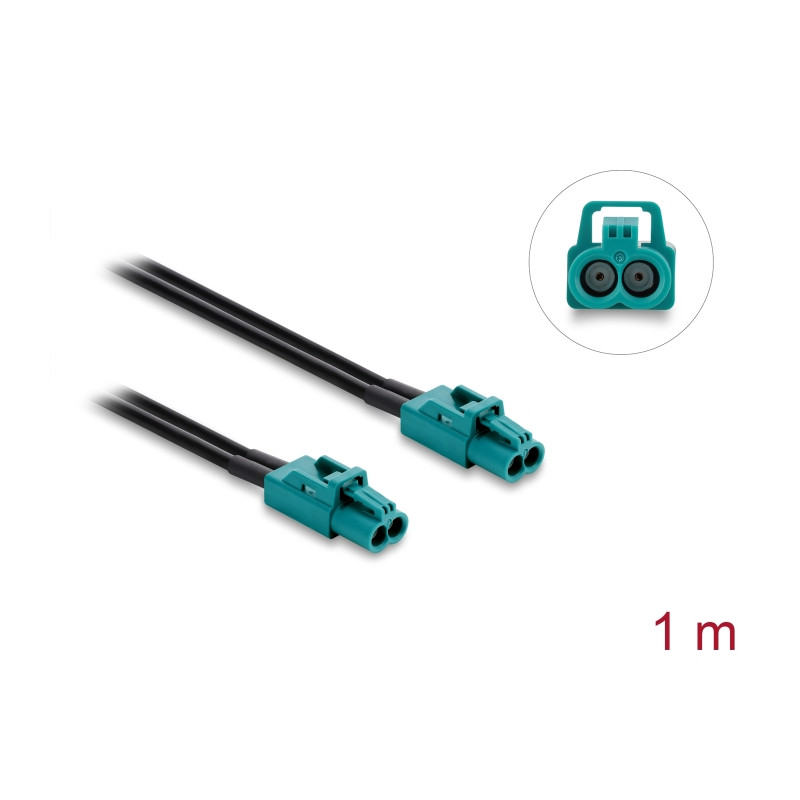 Delock Kabel Mini FAKRA Z Buchse dual zu FAKRA Z Buchse dual