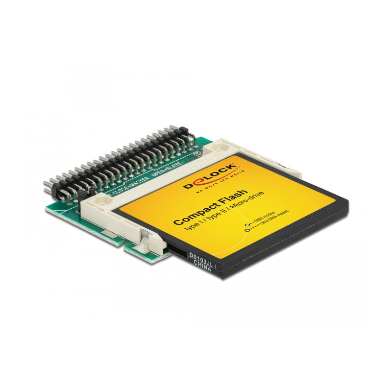 Delock Card Reader IDE 44 Pin Stecker zu Compact Flash