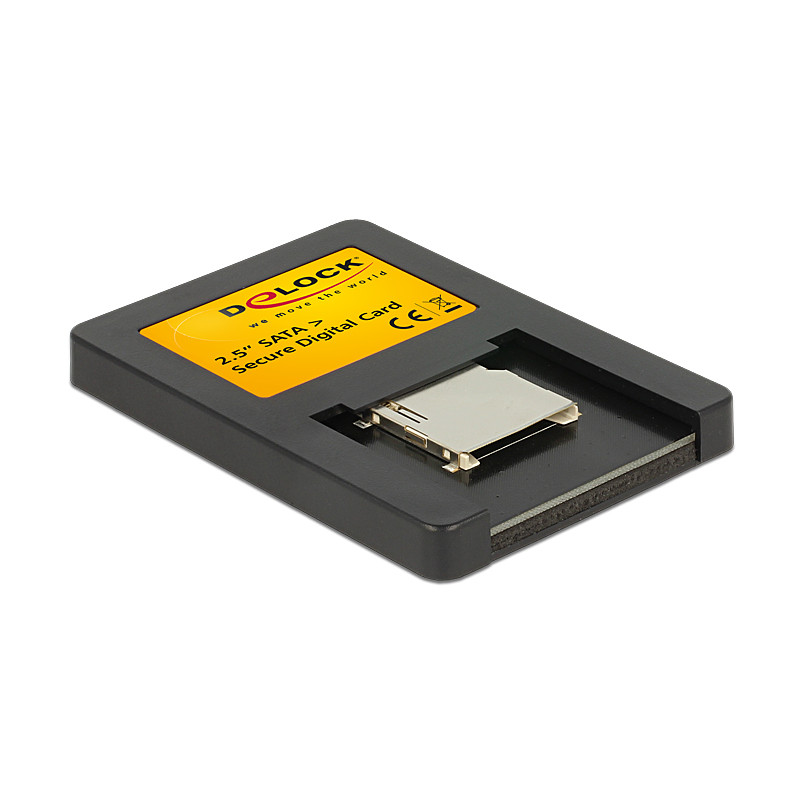 Delock 2.5″ Card Reader SATA - Secure Digital Card