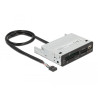 Delock 3.5″ USB 2.0 Card Reader 5 Slot + 1 x USB 2.0 Typ-A Buchse