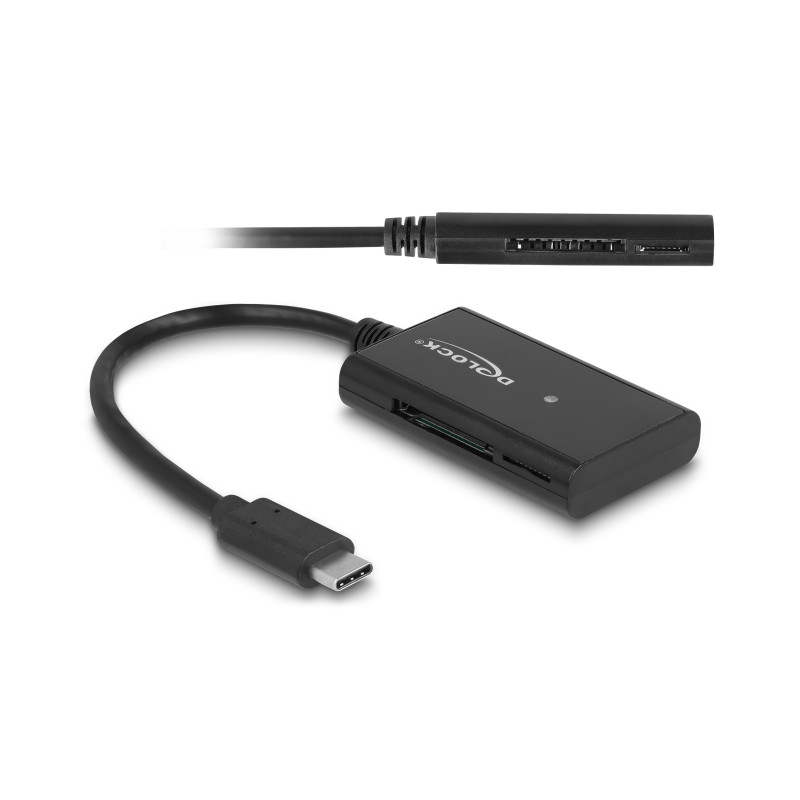 Delock USB 5 Gbps Card Reader USB Type-C™ Stecker 4 Slots