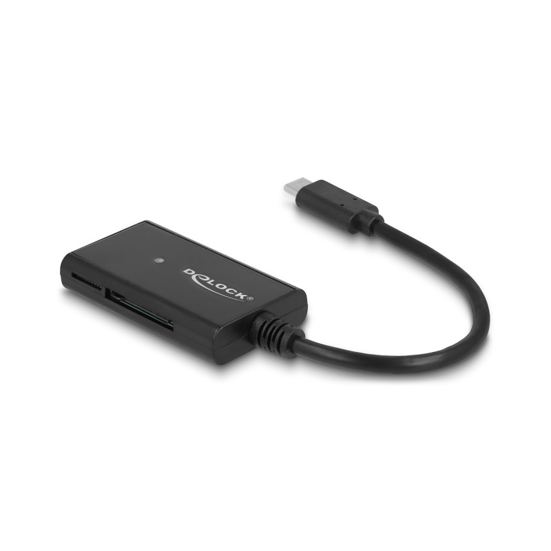 Delock USB 5 Gbps Card Reader USB Type-C™ Stecker 4 Slots