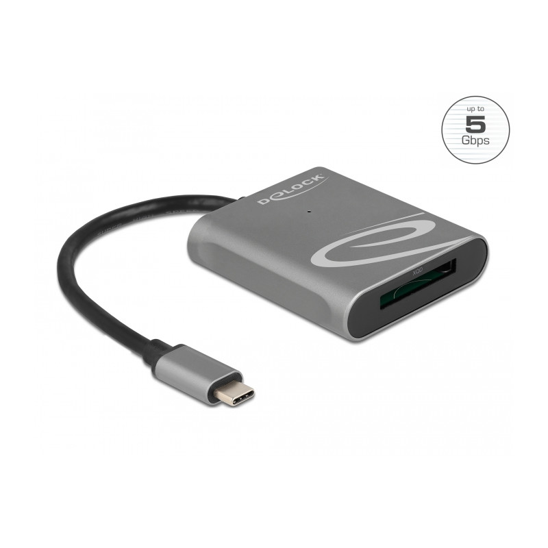Delock USB Type-C™ Card Reader für XQD 2.0 Speicherkarten