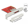 Delock PCI Express x4 Karte zu 1 x extern CFexpress / XQD Slot