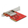 Delock PCI Express x4 Karte zu 1 x extern CFexpress / XQD Slot