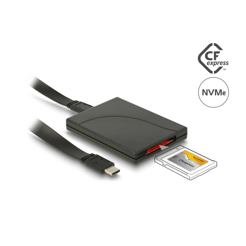 Delock USB Type-C™ Card Reader für CFexpress Speicherkarten
