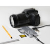 Delock USB Type-C™ Card Reader für CFast und SD Speicherkarten + USB Hub mit Typ-A und USB Type-C™ Port