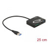 Delock Card Reader für XQD / SD / Micro SD Speicherkarten + USB Typ-A Port