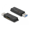 Delock SuperSpeed USB Card Reader für SD / Micro SD / MS Speicherkarten