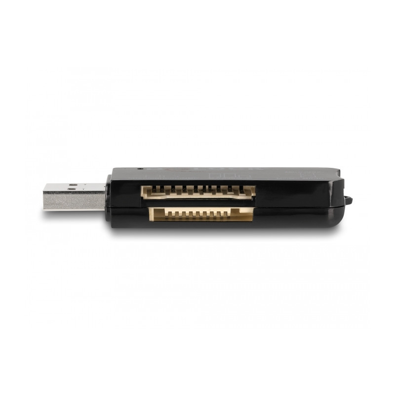 Delock SuperSpeed USB Card Reader für SD / Micro SD / MS Speicherkarten