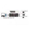 Delock SuperSpeed USB Card Reader für SD / Micro SD / MS Speicherkarten