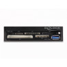Delock 3.5″ SuperSpeed USB Card Reader 6 Slots + 1 x USB Typ-A Buchse