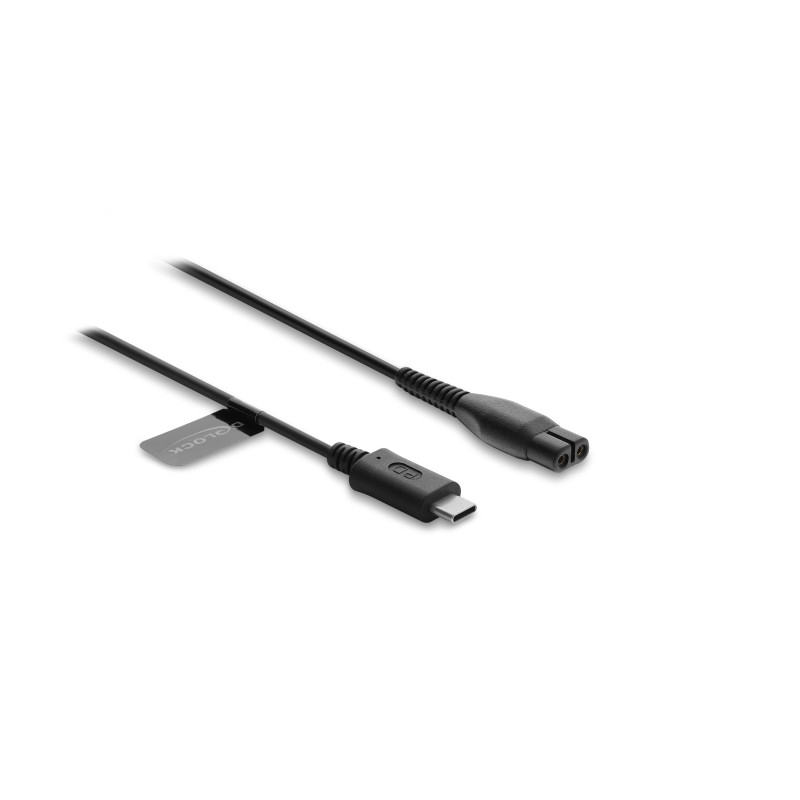 Delock USB Type-C™ Ladekabel 4,3 V für Elektrorasierer kompatibel mit Philips OneBlade 360 Face + Body - Rasierer Ladegerät Ersa