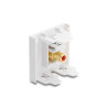 Delock Easy 45 Modul Cinch Buchse zu Cinch Buchse vergoldet rot / weiß