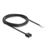 Delock Gabellichtschranke 5 mm Typ U mit 4 x offenen Kabelenden PNP L/D umschaltbar 2 m