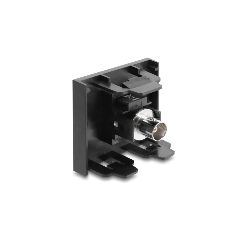 Delock Easy 45 Modul BNC Buchse zu BNC Buchse 50 Ohm schwarz