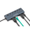 Delock USB Type-C™ Dockingstation 4K - HDMI / USB / Gigabit LAN / PD 3.0 90 W mit Schalter