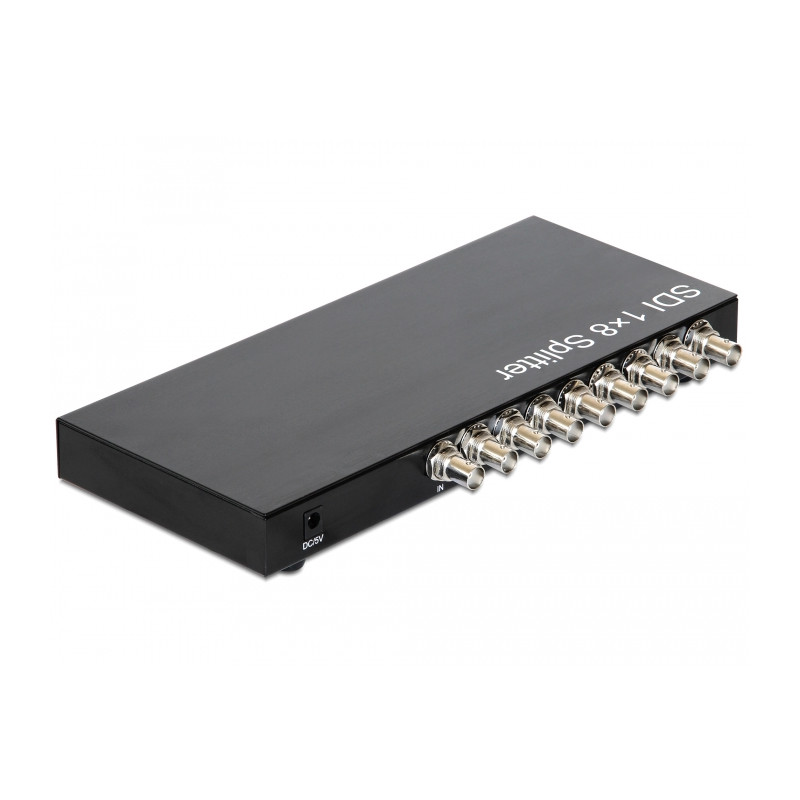 Delock 3G-SDI Splitter 1 in - 8 out