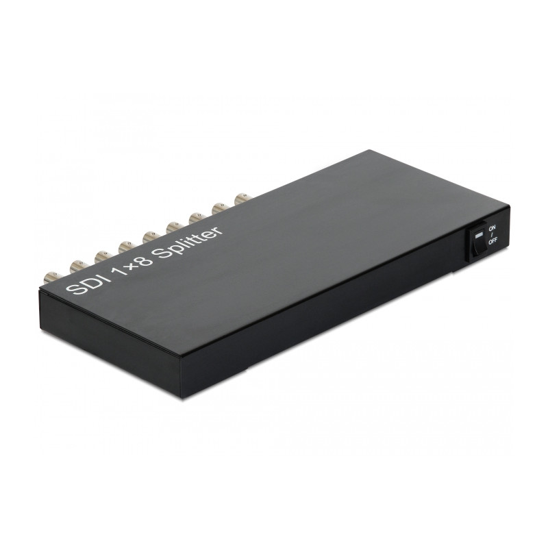 Delock 3G-SDI Splitter 1 in - 8 out