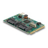 Delock Mini PCIe I/O PCIe full size 2 x SATA 6 Gb/s