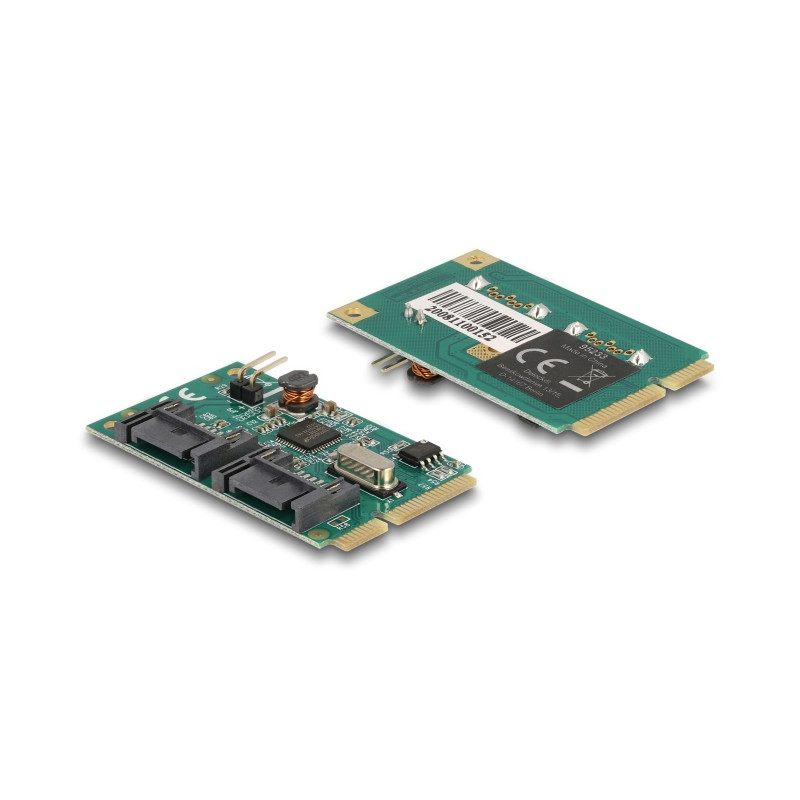 Delock Mini PCIe I/O PCIe full size 2 x SATA 6 Gb/s