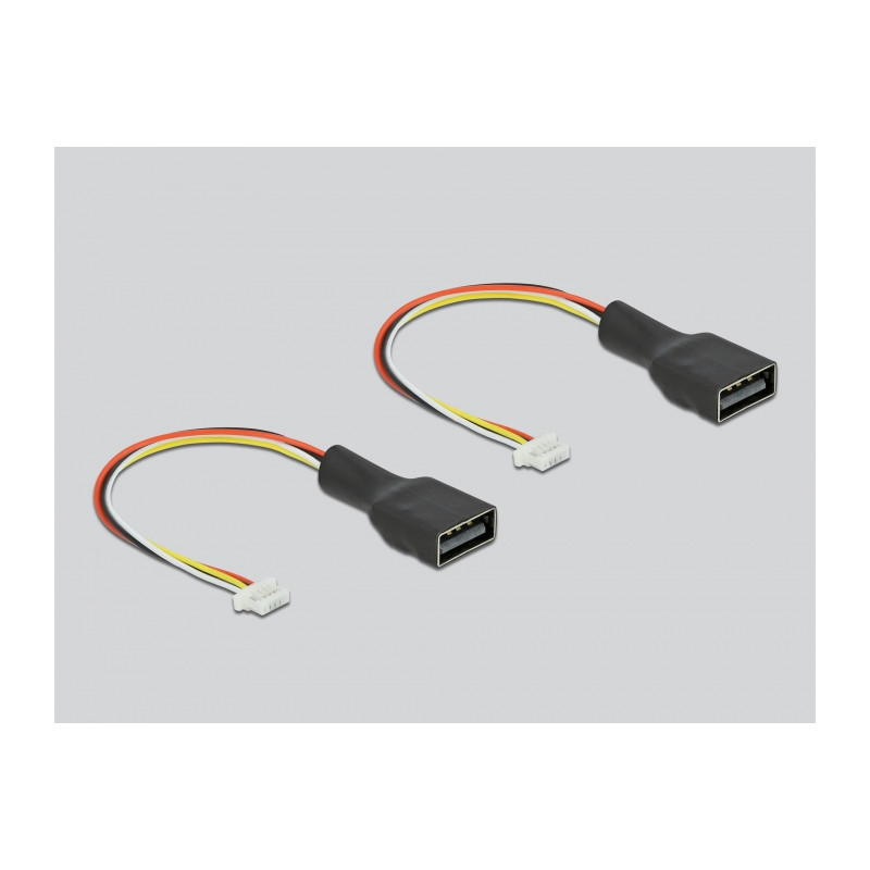 Delock Mini PCIe I/O full size 2 x USB 2.0 Typ-A Buchse