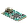Delock Mini PCIe Karte - 4 x Seriell RS-232