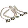 Delock Modul MiniPCIe I/O PCIe full size 4 x Seriell RS-232 mit Spannungsversorgung