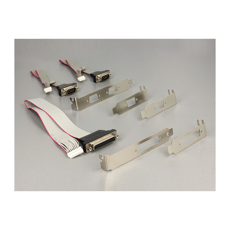 Delock Modul MiniPCIe I/O PCIe full size 2 x Seriell RS-232 + 1 x Parallel