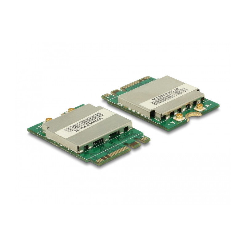 Delock Modul M.2 Key A+E Stecker - WLAN 11ac/a/b/g/n + Bluetooth 4.0