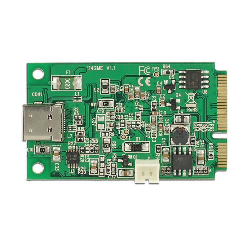 Delock Mini PCIe I/O PCIe full size 1 x USB Type-C™ 3.1 Gen 2 Buchse
