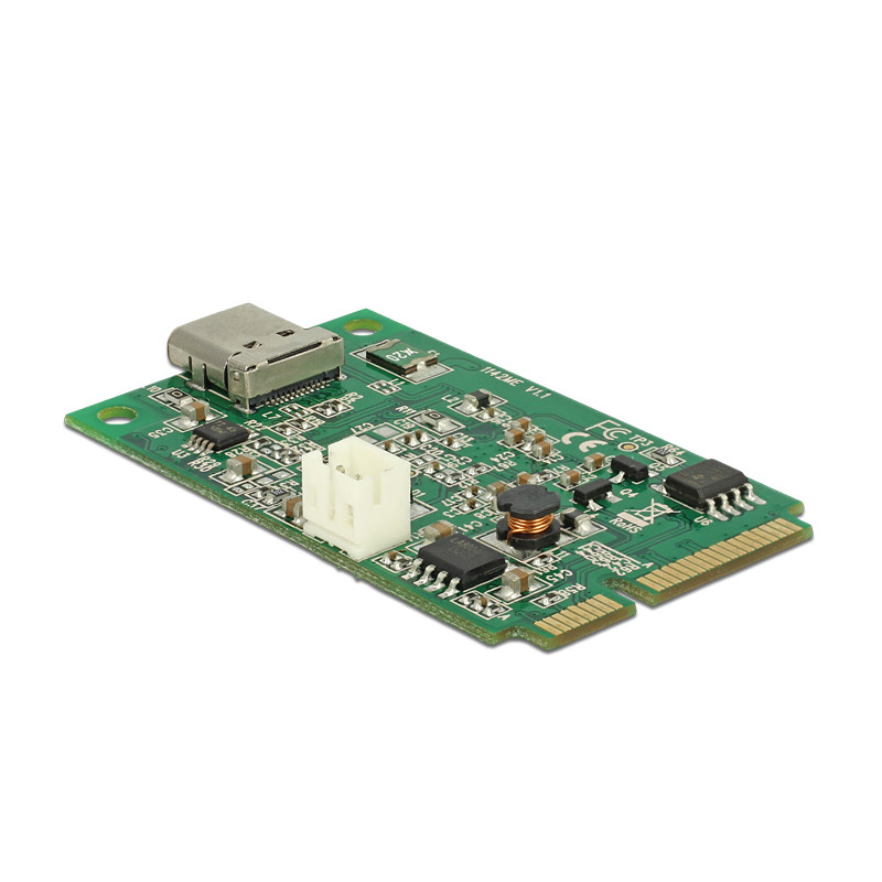 Delock Mini PCIe I/O PCIe full size 1 x USB Type-C™ 3.1 Gen 2 Buchse