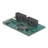 Delock Mini PCIe Konverter zu 2 x SATA mit RAID