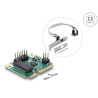 Delock Mini PCIe I/O PCIe half size 1 x RJ45 Gigabit LAN Low Profile