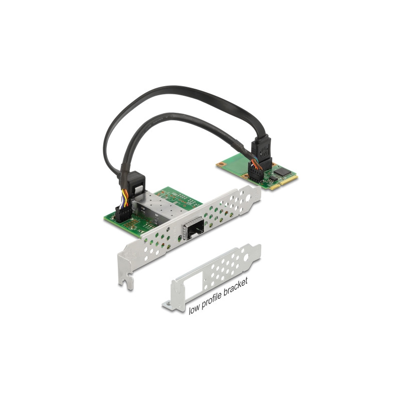 Delock Mini PCIe I/O PCIe full size 1 x SFP Gigabit LAN
