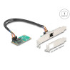 Delock Mini PCIe I/O PCIe full size 1 x RJ45 Gigabit LAN
