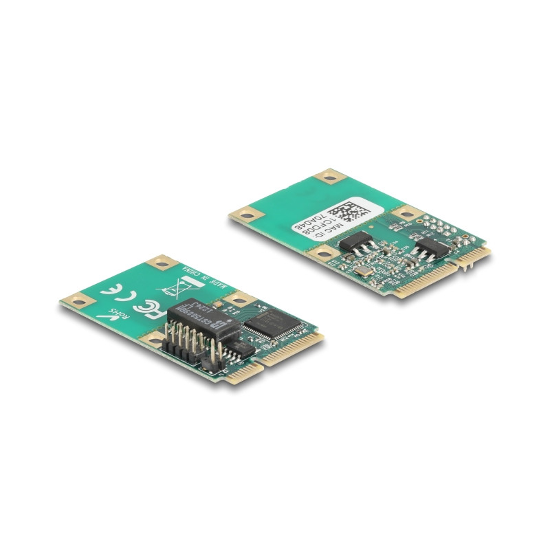 Delock Mini PCIe I/O PCIe full size 1 x RJ45 Gigabit LAN