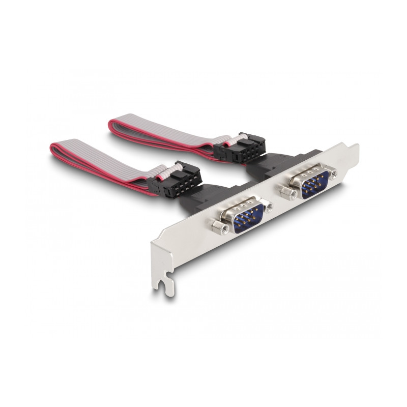 Delock Mini PCIe Karte full size zu 2 x Seriell RS-232 D-Sub 9 Pin