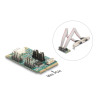 Delock Mini PCIe I/O PCIe full size 2 x Seriell RS-232 mit Spannungsversorgung 5 V / 12 V