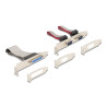 Delock Mini PCIe I/O PCIe full size 1 x Parallel, 2 x Seriell RS-232 mit Spannungsversorgung 5 V / 12 V