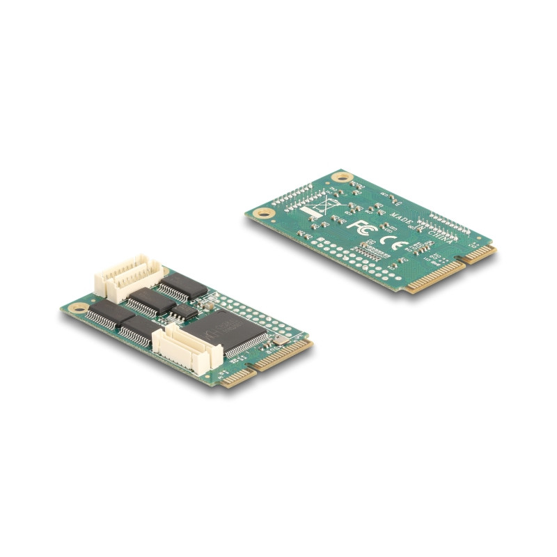 Delock Mini PCIe I/O full size 4 x Seriell RS-232
