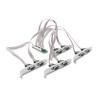 Delock M.2 Karte zu 8 x Seriell RS-232 DB9 mit Standard und Low Profile Slotblenden