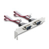 Delock M.2 Karte zu 8 x Seriell RS-232 DB9 mit Standard und Low Profile Slotblenden