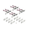 Delock M.2 Karte zu 8 x Seriell RS-232 DB9 mit Standard und Low Profile Slotblenden