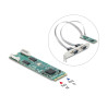 Delock M.2 Karte zu 2 x Seriell RS-232 DB9 mit Standard und Low Profile Slotblenden