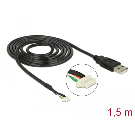 Delock USB 2.0 Anschlusskabel für 5 Pin Kameramodule V5 V51 1,5 m