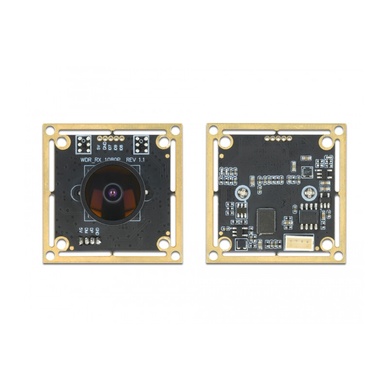 Delock USB 2.0 Kameramodul mit Wide Dynamic Range 1,92 Megapixel 120° V6 Fixfokus