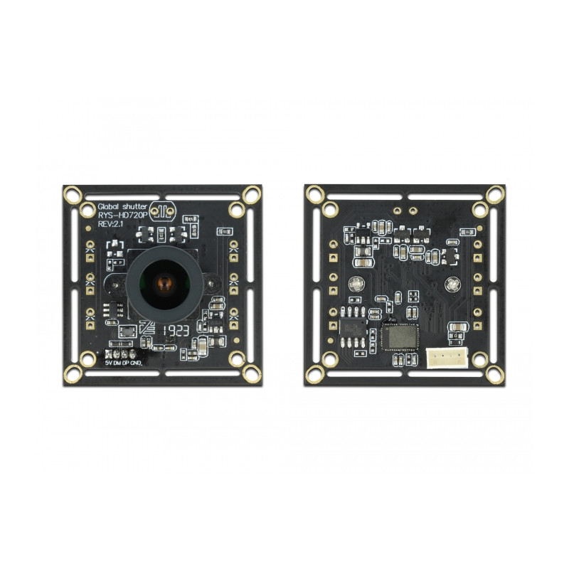 Delock USB 2.0 Kameramodul mit Global Shutter schwarz / weiß 0,92 Megapixel 36° V6 Fixfokus